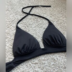 Victoria Secret Black Halter Bikini Top